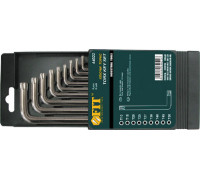 FIT Ключи "Torx" набор в пластиковой коробке, Т10-Т50 (9шт.) 64022
