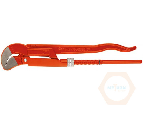 FIT Ключ трубный газовый 1" 45гр. 300мм S-образный 70365
