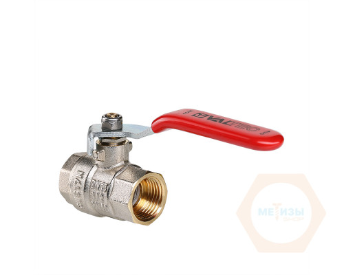 Кран шаровой никель В-В 1/2" длинная ручка VALTEC