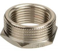Футорка никель 1.1/4"х3/4" наружная - внутренняя резьба