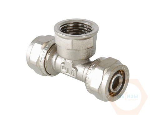 Тройник 16х1/2"х16 В.Р. VALTEC